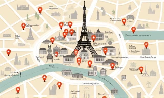 Carte du centre de Paris indiquant l’adresse de Santequilibrea